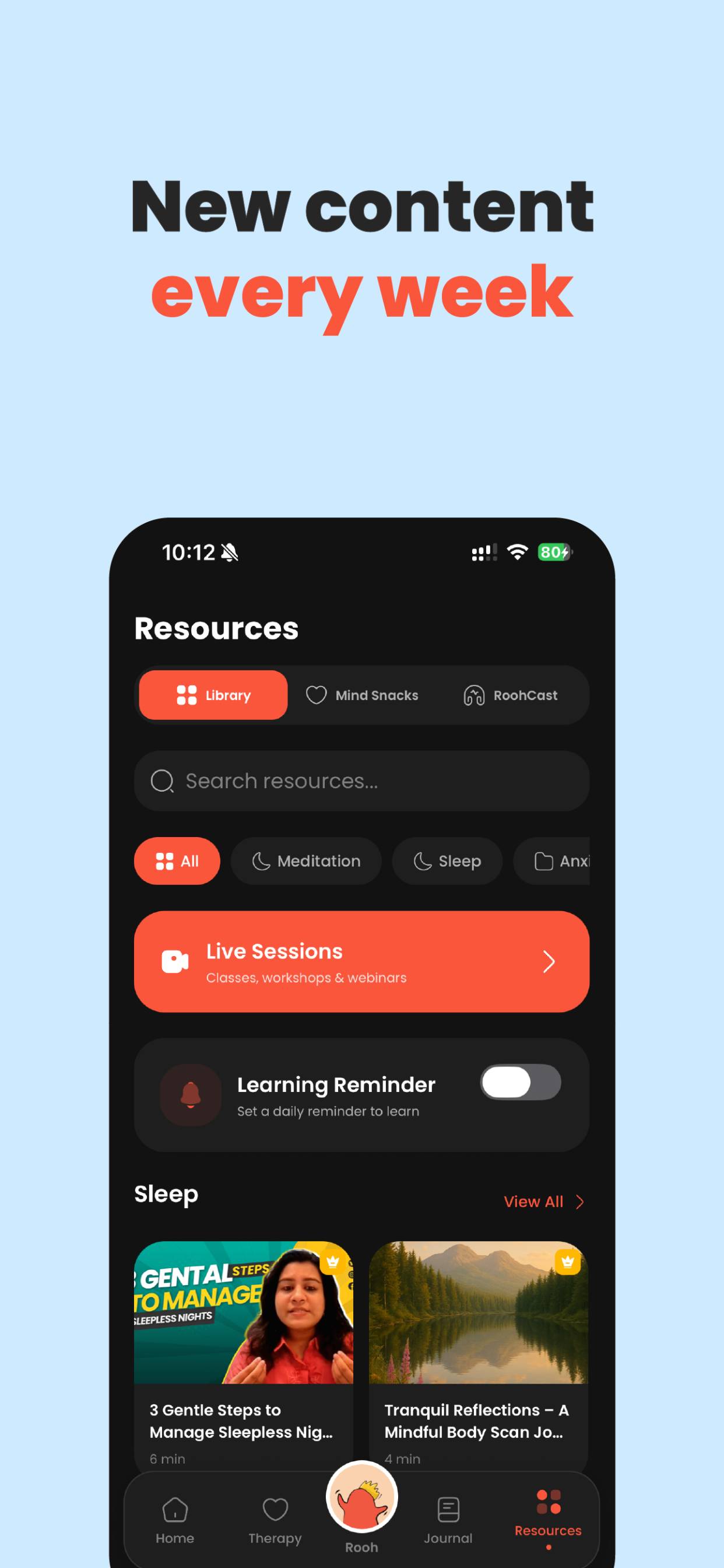 BetterSpace product screen 4
