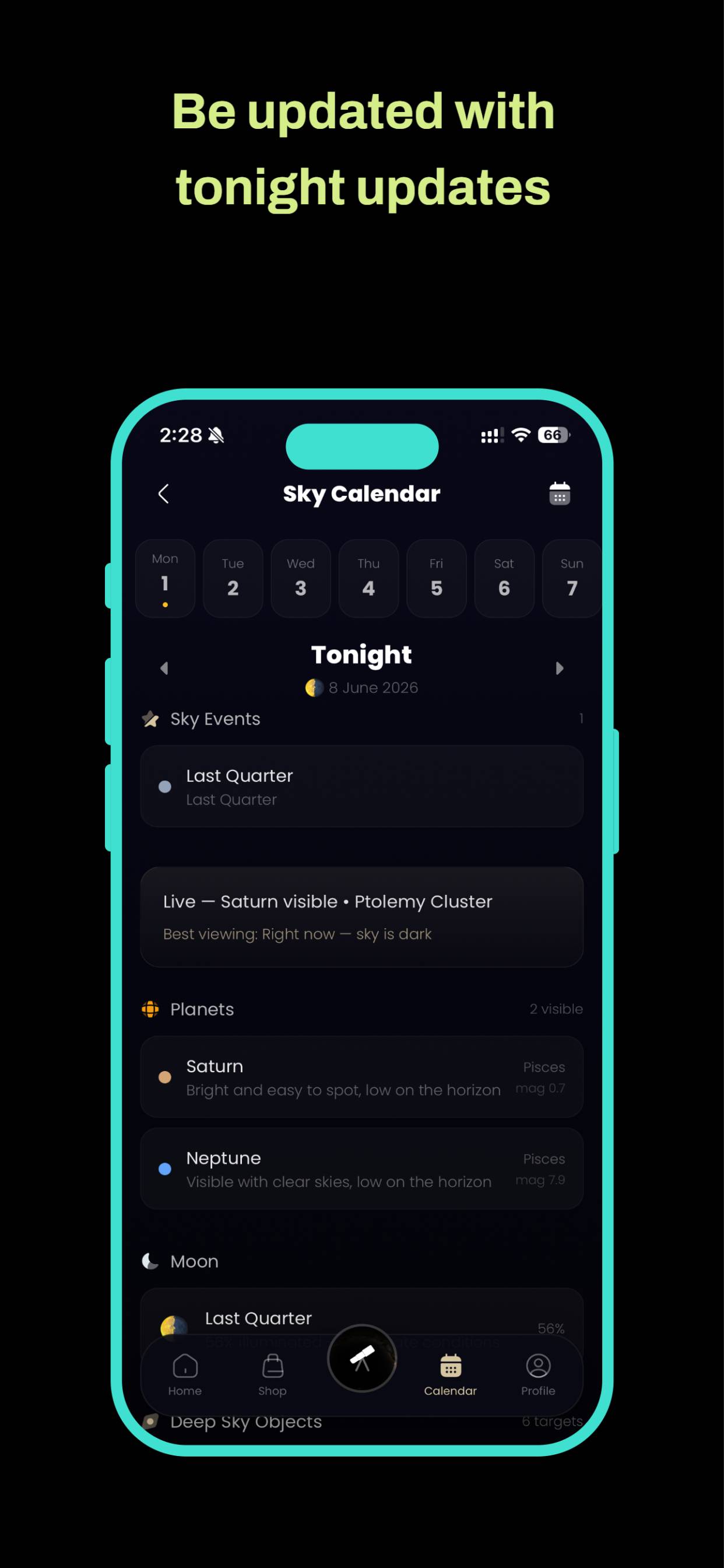 Pie Matrix / SkyWatch product screen 7